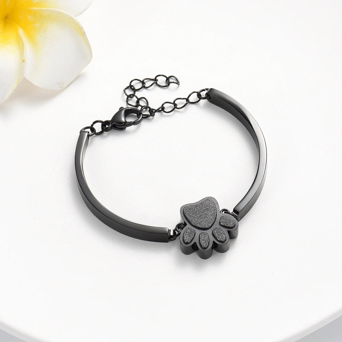Joyería De Cremación De Mascotas Para Cenizas Para Perro/Gato, Pulsera De Urna De Recuerdo Para Mujer Y Hombres, Regalo Conmemorativo De Acero Inoxidable Para La Pérdida De Un Querido Amigo Peludo Con Kit De Relleno Y Caja De Regalo
