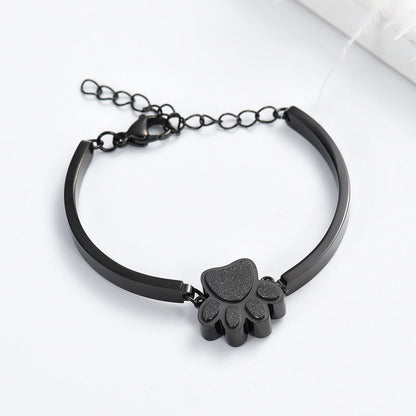 Joyería De Cremación De Mascotas Para Cenizas Para Perro/Gato, Pulsera De Urna De Recuerdo Para Mujer Y Hombres, Regalo Conmemorativo De Acero Inoxidable Para La Pérdida De Un Querido Amigo Peludo Con Kit De Relleno Y Caja De Regalo